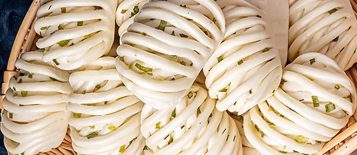 Steamed Twisted Rolls